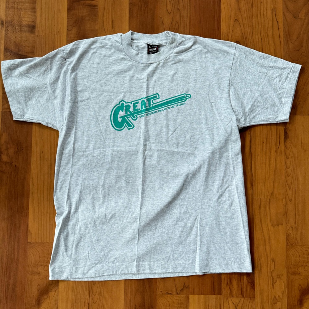 Vintage G.R.E.A.T. T-Shirt (Gang Resistance Education and Training) 90’s